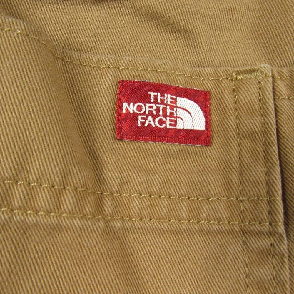The North Face Mens Brown Khaki Cotton Canvas Cargo Shorts‎ Size 38 Long Utility